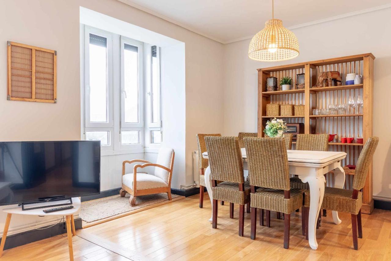 Apartamento Kuia Con Vistas Frontales A La Ria De Bilbao Cerca Del Metro Erandio ภายนอก รูปภาพ