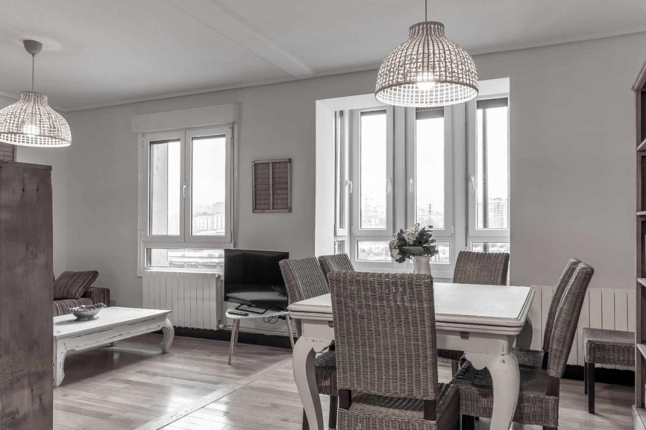 Apartamento Kuia Con Vistas Frontales A La Ria De Bilbao Cerca Del Metro Erandio ภายนอก รูปภาพ